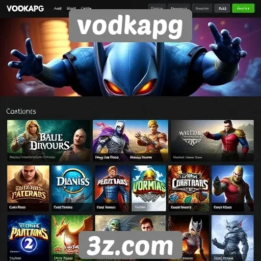 jogos populares disponíveis no site vodkapg